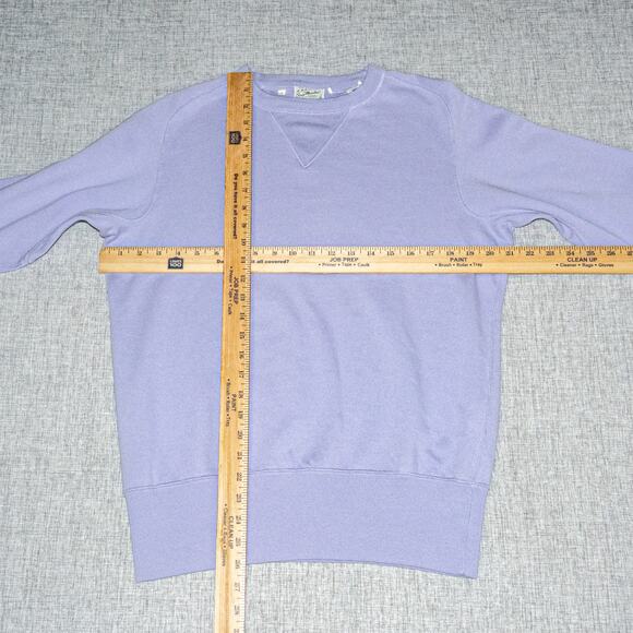 LVC Levi's Vintage Clothing Bay Meadows Sweatshirt Faded Violet sz Small - Picture 7 of 7